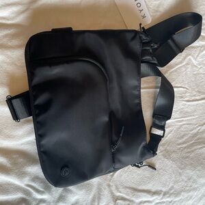 Kyodan Black Crossbody Bag Minimalist Design